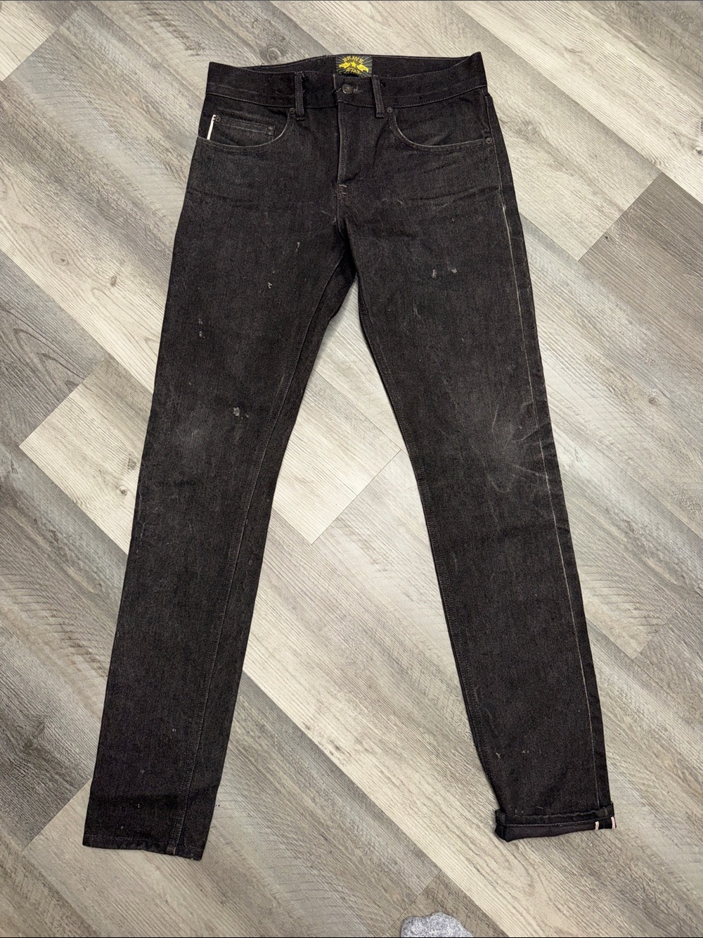 Brave Star distressed selvedge jeans denim pants bottoms